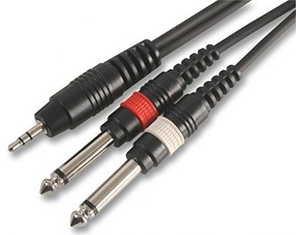 1/8" TRS to 2 1/4" TS Cable